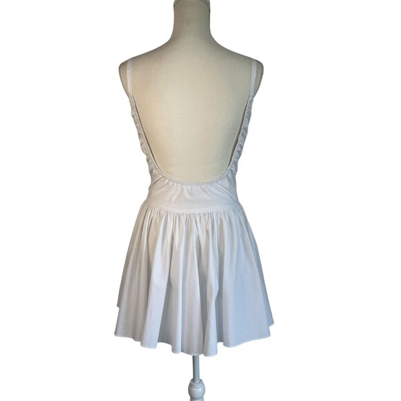 CAROLINE CONSTAS Orella Scoop Back Mini Dress in White X-Small New Womens - Picture 6 of 9